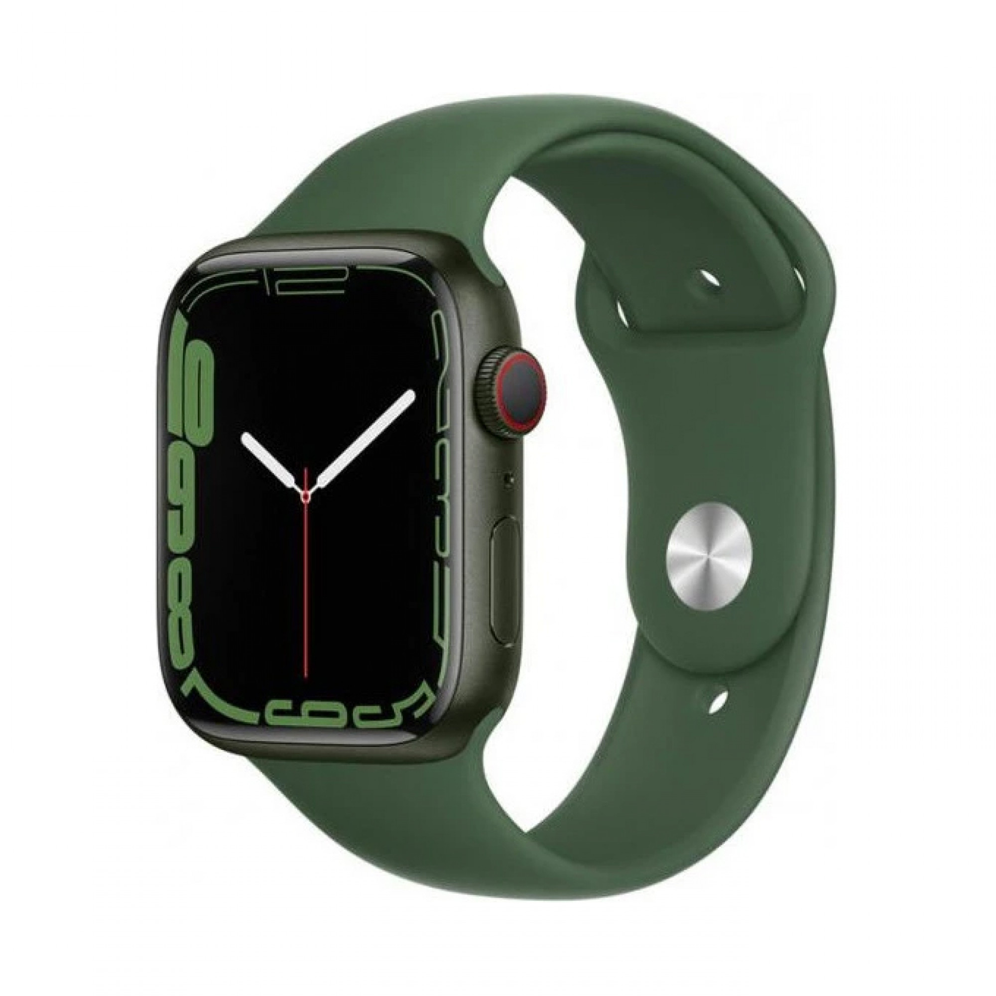 Apple Watch Series 7 GPS 45mm Green Aluminum Case With Green Sport Band (MKN73) б/у